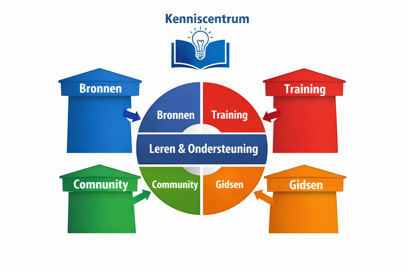 Kenniscentrum – Vier pijlers