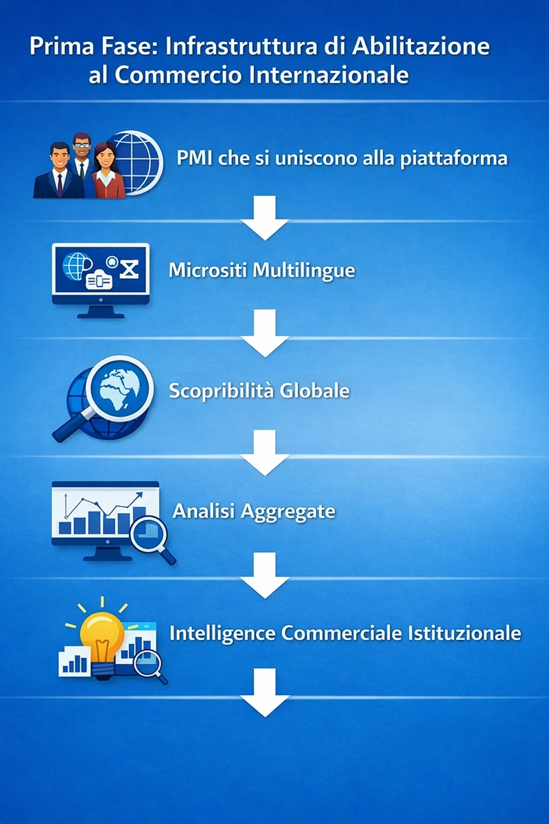Fase Uno: Infrastruttura di Abilitazione al Commercio